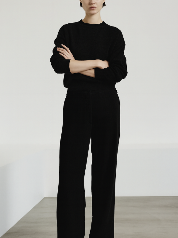 Pomandère  - Pomandére Pants Black Pomandère  - Pomandére Pants Black