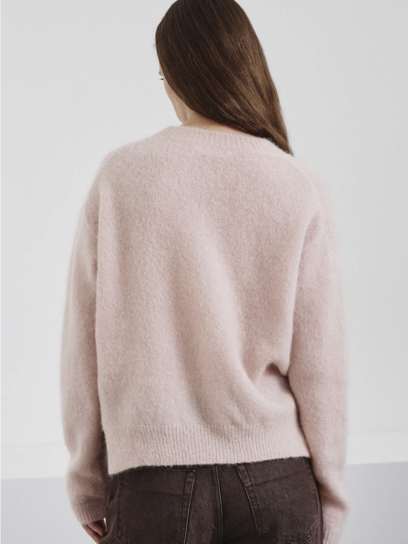 Pomandére Crewneck Sweater Antique Pink