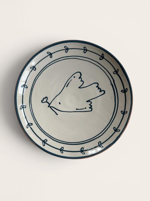 Jou Quilts - Joe Quilts Plate Simone Bird