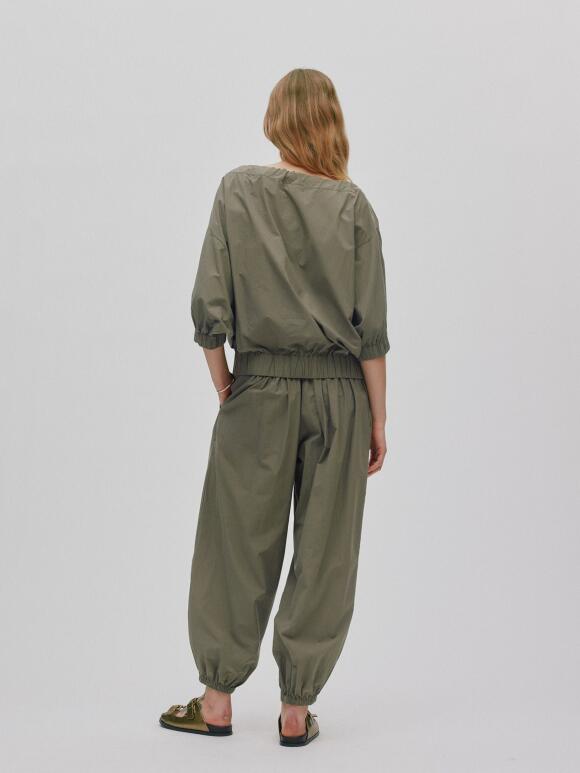 Rabens Saloner - Rabens Saloner Poplin Top Ingefred