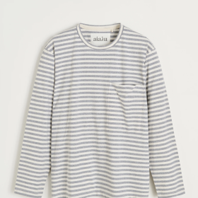 Aiayu - Aiayu Circular Long Sleeve Melange