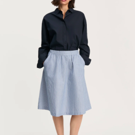 Aiayu - Aiayu Neela Skirt Striped