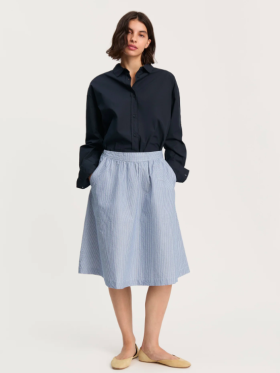 Aiayu - Aiayu Neela Skirt Striped