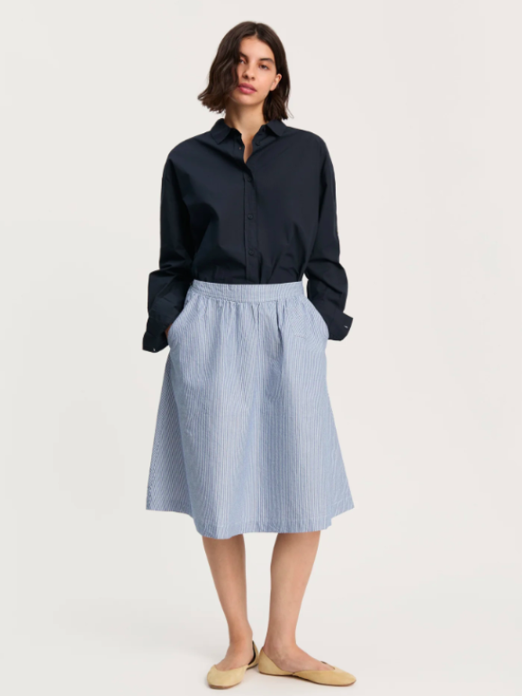 Aiayu - Aiayu Neela Skirt Striped