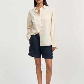 Aiayu - Aiayu Casual Shorts Linen