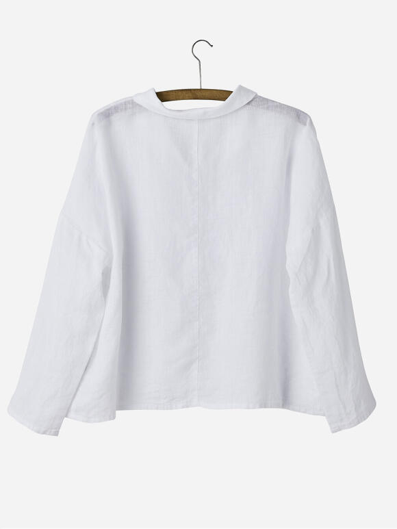 nygårdsanna - Nygaardsanna Shawl Collar Blouse