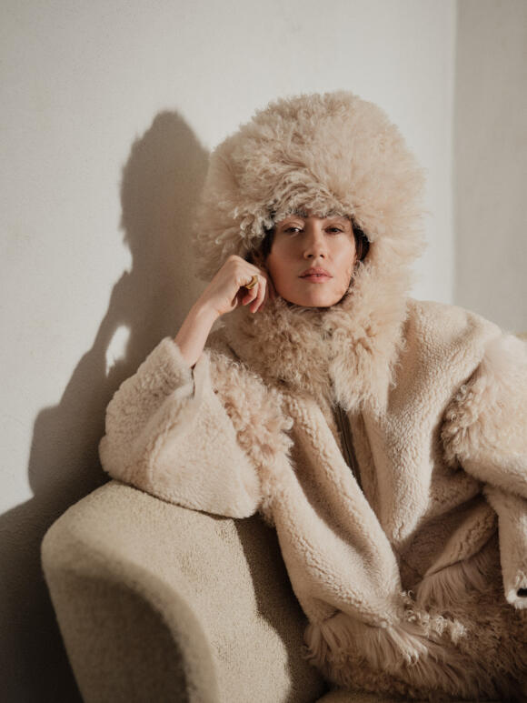 Rabens Saloner - Rabens Saloner Duo Shearling Hat