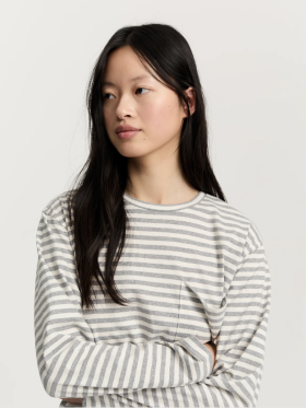 Aiayu - Aiayu Circular Long Sleeve Melange