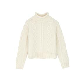 Skall Studio - Skall Studio White Sun O-Neck Jumper