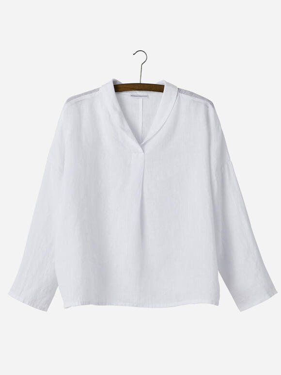 nygårdsanna - Nygaardsanna Shawl Collar Blouse