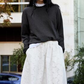 Aiayu - Aiayu Skirt Laceflower