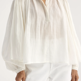Róhe - Róhe Pleated Ramie Top