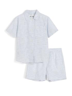Aiayu - Aiayu Summer Pyjamas mix blue bell