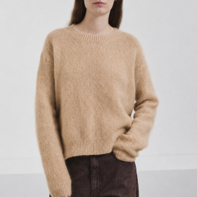 Pomandére Crewneck Sweater Sand