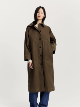 Aiayu - Aiayu Jay Coat Oilskin