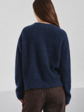 Pomandére Crewneck Sweater Petrol Pomandére Crewneck Sweater Petrol