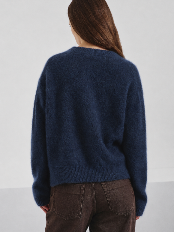 Pomandére Crewneck Sweater Petrol