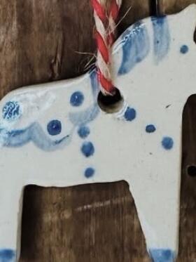 Del Nord Ceramics - Del Nord Ceramics Dalarhest (2 pack) Del Nord Ceramics - Del Nord Ceramics Dalarhest (2 pack)