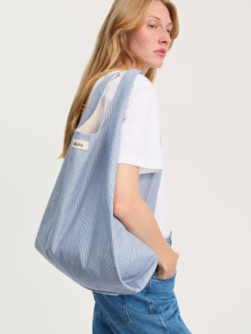 Aiayu - Aiayu Bag Striped Medium