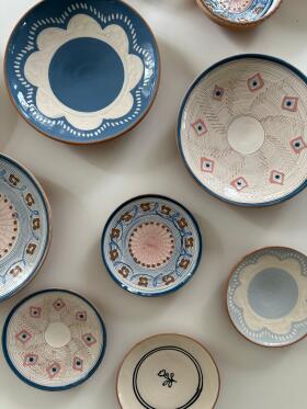 Jou Quilts - Jou Quilts Plate Big Flower Jou Quilts - Jou Quilts Plate Big Flower