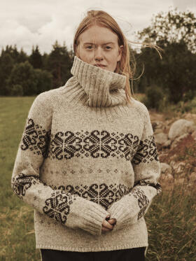 nygårdsanna - Nygaardsanna Folklore Polo sweater nygårdsanna - Nygaardsanna Folklore Polo sweater
