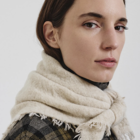 Pomandère  - Pomandére Scarf Ivory