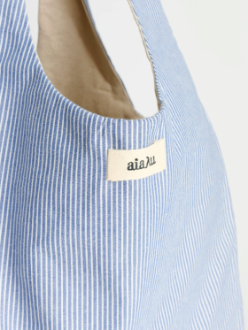 Aiayu - Aiayu Bag Striped Medium