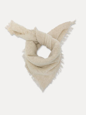 Pomandére Scarf Ivory Pomandére Scarf Ivory