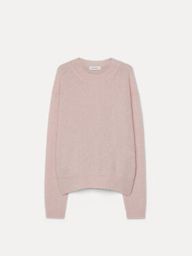 Pomandére Crewneck Sweater Antique Pink Pomandére Crewneck Sweater Antique Pink