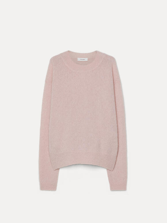Pomandére Crewneck Sweater Antique Pink